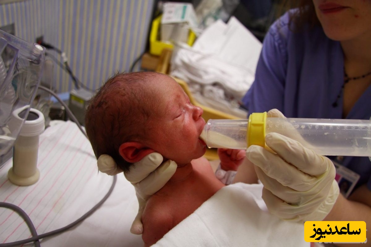 به نوزاد نارس خود چگونه شیر دهیم؟