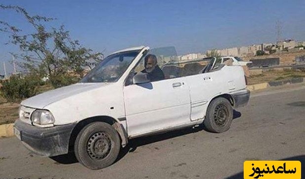 خلاقیت خنده دار اوستا مکانیک ایرانی برای تبدیل خودرو پراید محصول سایپا به بنز کروک حماسه آفرید/ آرزوی جوان ایرانی به حقیقت پیوست