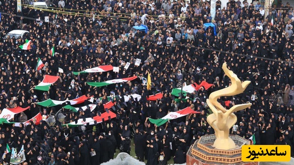 فریاد انتقام در خیابان‌های میناب؛ صحنه‌هایی عاشورایی از وداع با کودکان شهید