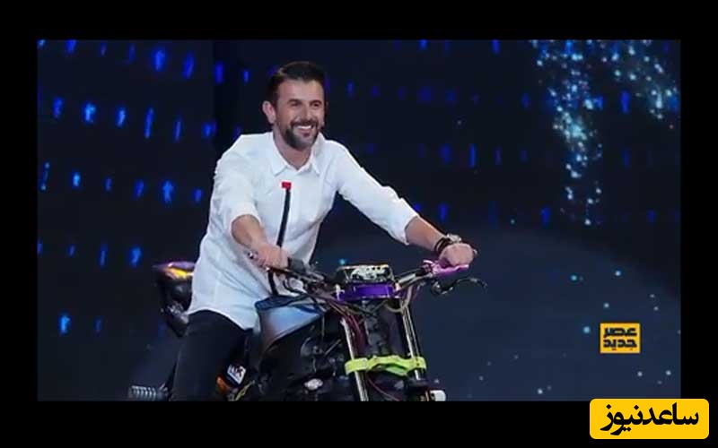 (ویدیو) یادی کنیم از دوچرخه سواری جالب امین حیایی در عصر جدید/ فقط اونجا که میگه آخ دردم گرفت/ بشیر حسینی هم که کلا افتاد/ این وسط احسان علیخانی حسابی خندید