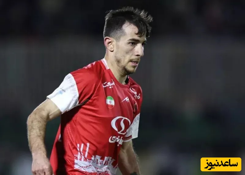 قاب ورزشی/ فوتبال بازی پسر ناز و ریزه میزه فرشاد احمدزاده با پیراهن پرسپولیس+عکس