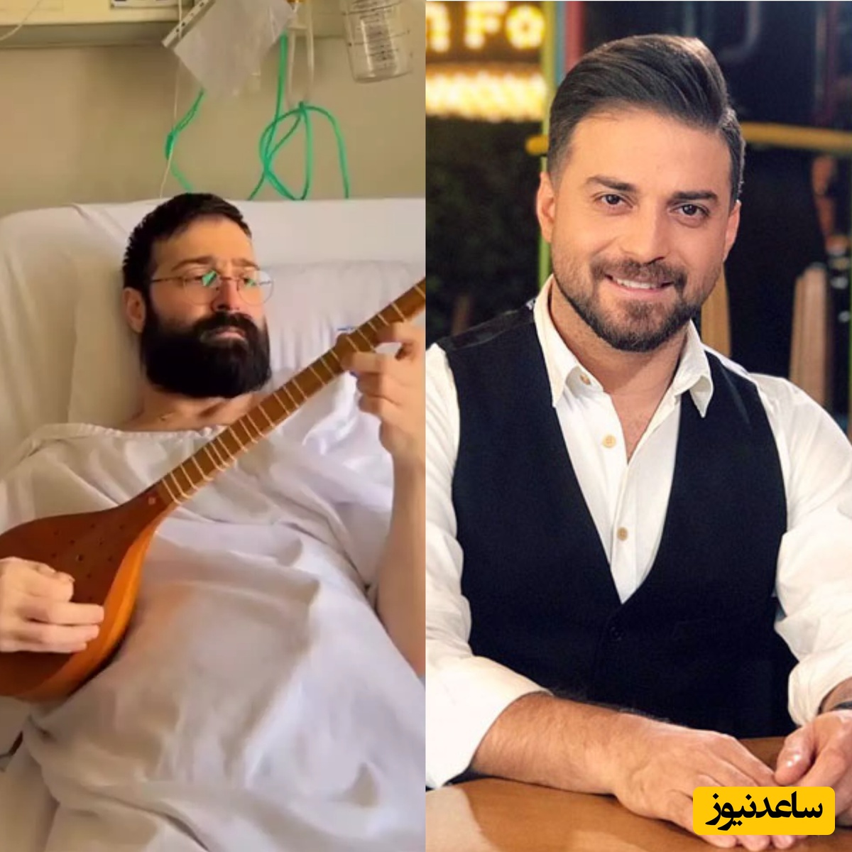 بابک جهانبخش با این ویدیوی غم‌انگیز از حمید هیراد که این روزها درگیر مبارزه با سرطانه دل میلیونها ایرانی را لرزاند!؛ آرام جانم میرود...💔