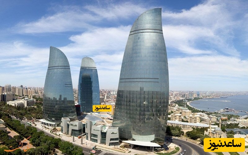 برج های شعله باکو