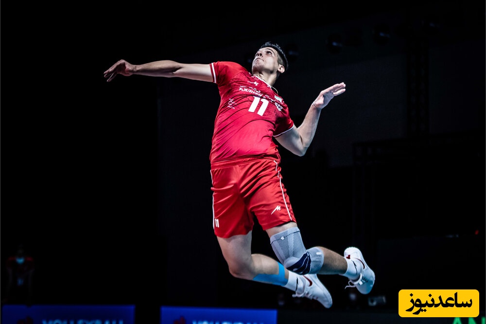 حیرت آورترین حرکات صابر کاظمی، ستاره پَرپَر شده تیم ملی ایران مقابل غول های والیبال دنیا/ روحش شاد و یادش گرامی+فیلم