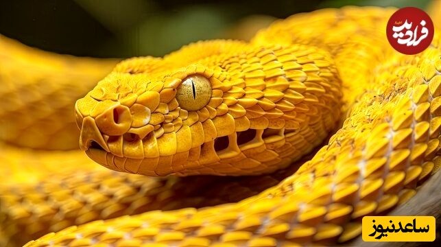 افعی سرنیزه‌ای زرین 