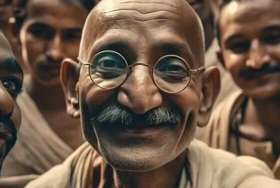 تصاویری از شخصیت‌های تاریخی در حال گرفتن سلفی/ از شاه آرتور تا آبراهام لینکلن و مادر ترزا