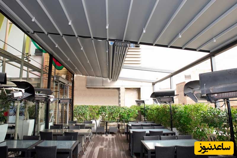 ایده برای حیاط و روف گاردن و رستوران و تراس