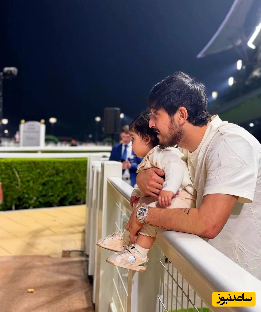 پشت و پناه ریزه میزه سردار آزمون، ابرستاره فوتبال ایران در قطر+عکس/ نواخانوم فوتبالیست آینده دار تیم ملی زنان😍