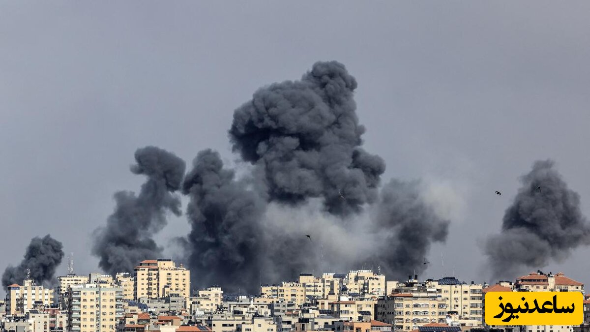 بمباران سنگین غزه توسط اسرائیل +ویدئو