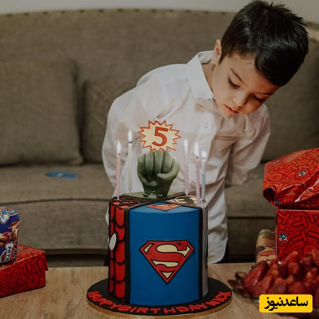 تولد پسر احمد مهران فر