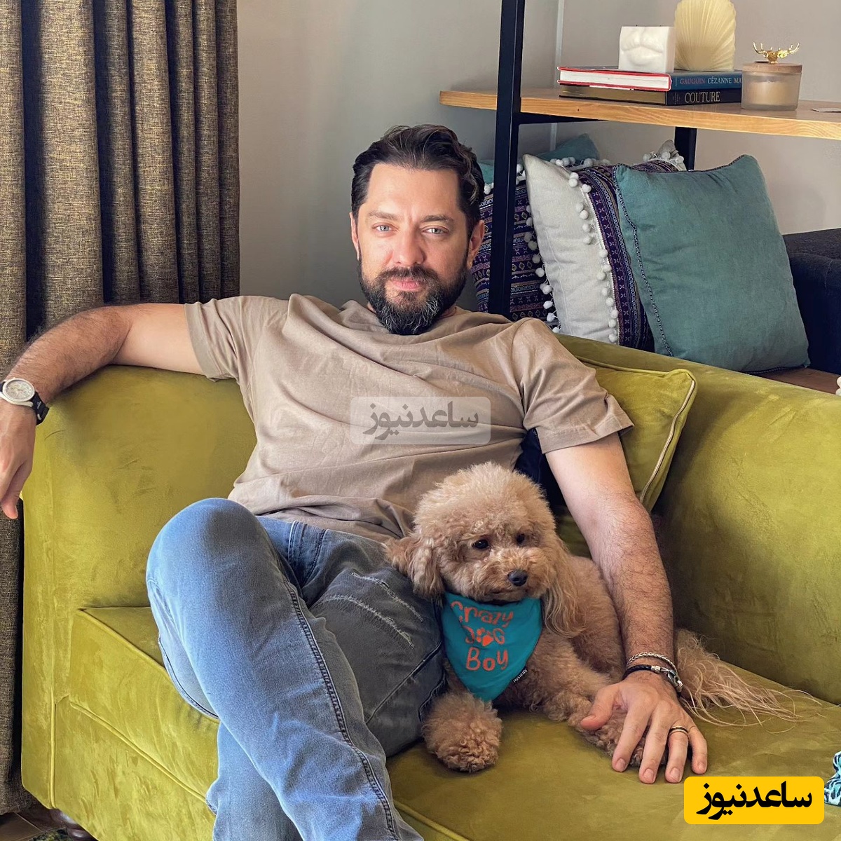 استایل گنگ بهرام رادان روی موتور خفنش😎👌🏻
عجب تیپ و استایلی .........