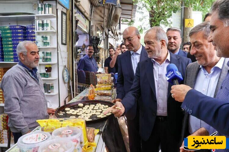 واکنش مسعود پزشکیان به شهروند کرمانشاهی که دست رئیس‌جمهور رو گرفت و ول نمی‌کرد: من رو کجا می‌بری؟+ویدیو