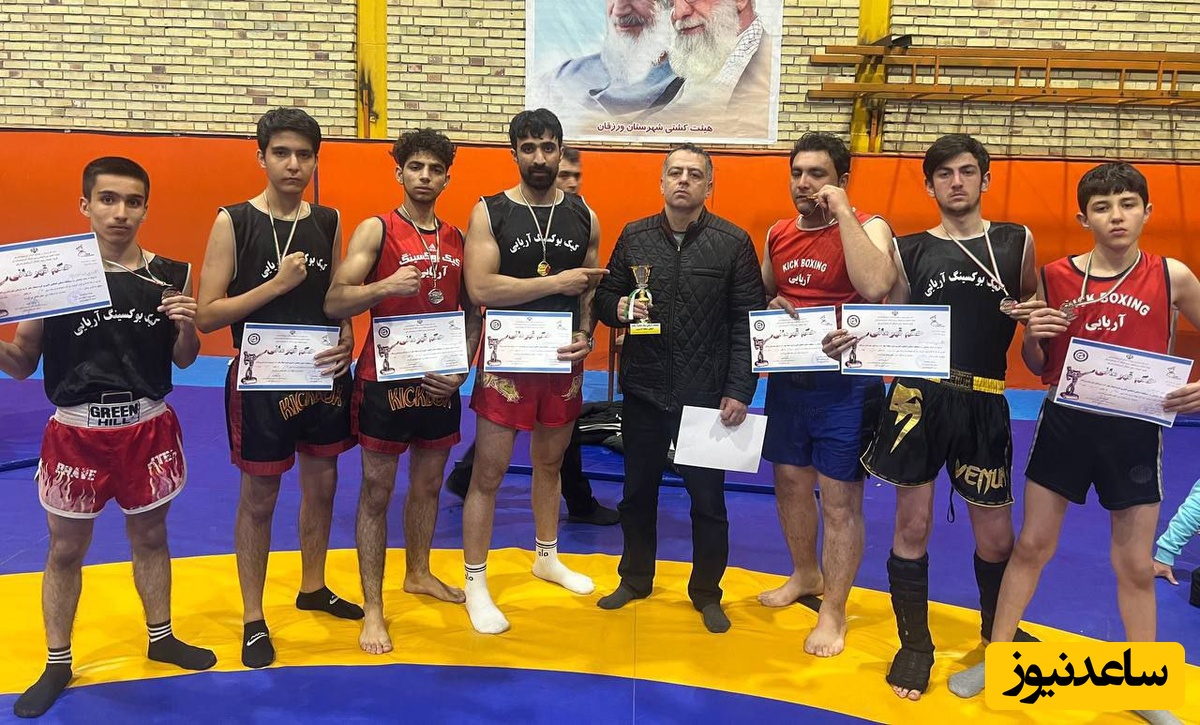 4 طلا، 1 نقره و 5 برنز حاصل کیک بوکسورهای تبریزی در مسابقات استانی کیک‌بوکسینگ