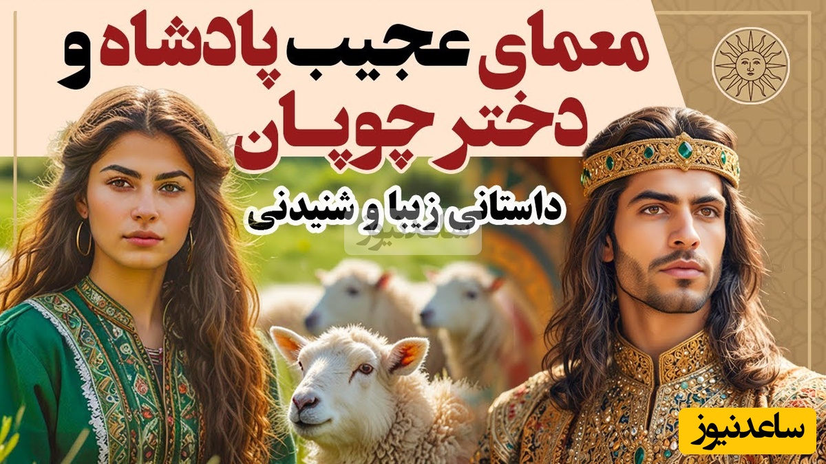 حکایت های قدیمی و کوتاه / داستان معمای عجیب پادشاه و دختر چوپان