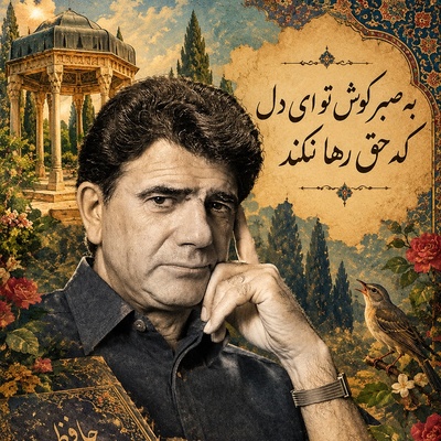 فال حافظ تصویری امروز دوشنبه 20 مهر 1405 / مهمان صدای ملکوتی استاد شجریان باشید؛ به صبر کوش تو ای دل که حق رها نکند...چنین عزیز نگینی به دست اهرمنی