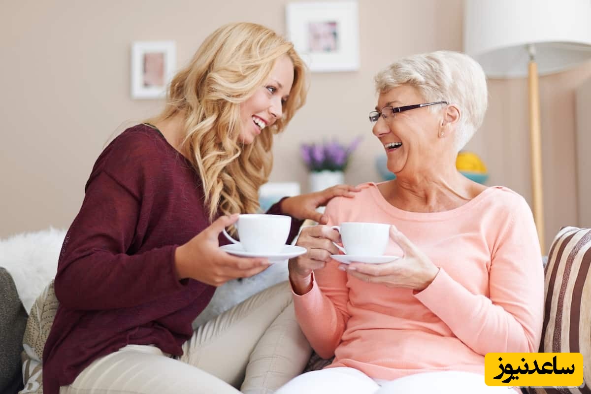 نوه و مادربزرگ