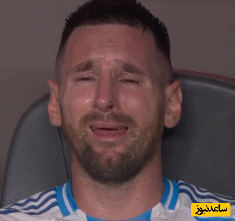 گریه های احساسی و بی امان لیونل مسی در کنفرانس خبری