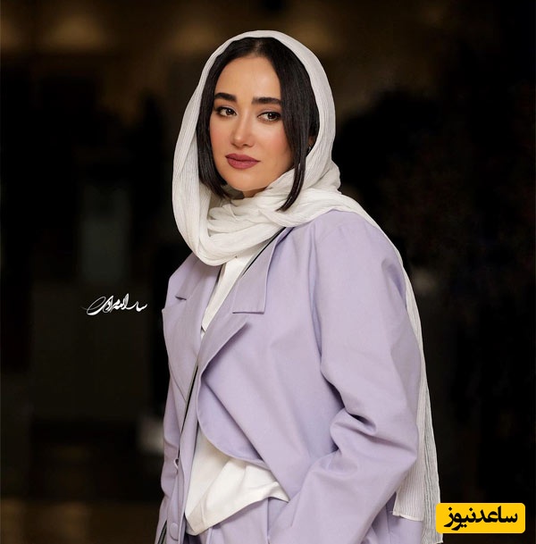 درخشش بهاره افشاری، بازیگر نقش شیطان با استایل پاییزی و میکاپ شاین+عکس