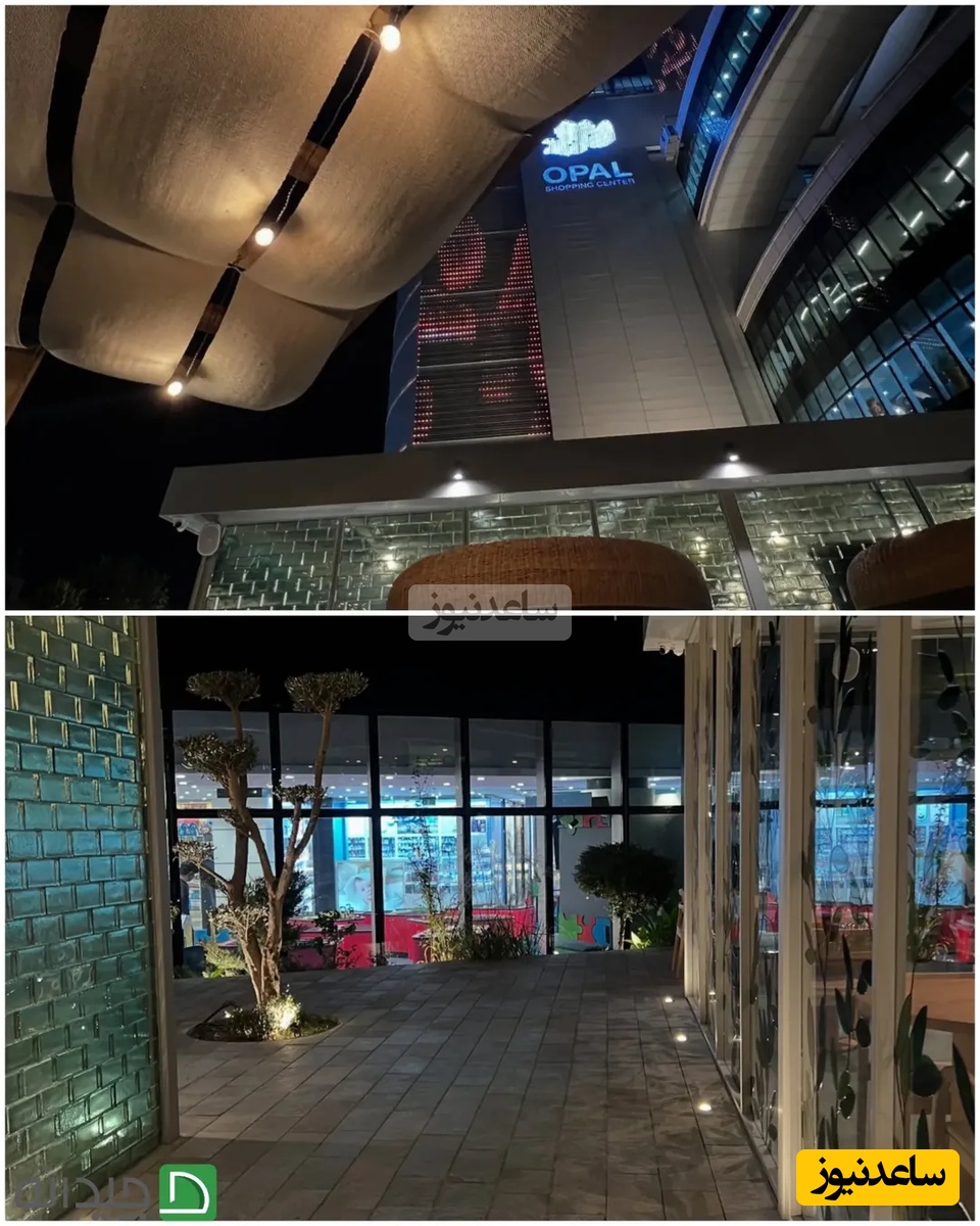 رستوران بهرام رادان و مینا مختاری