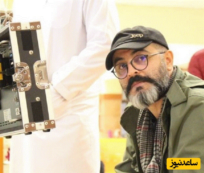 یک کارگردان سینما مقابل نیروگاه دماوند چادر زد