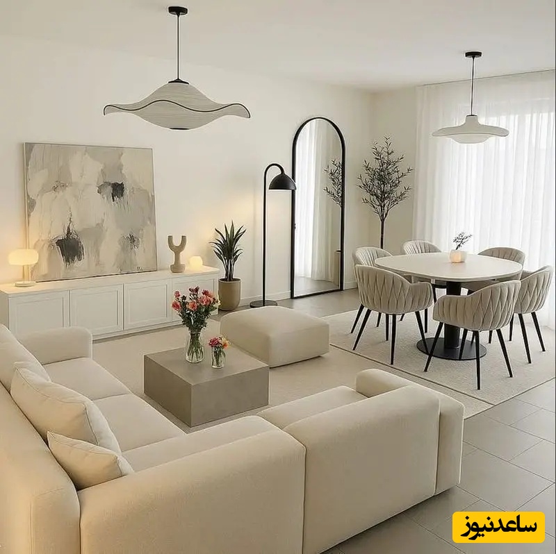 چیدمان کاربردی برای خانه های کوچک 60 متری/ اگه متراژ خونت کوچیکه با ما همراه شو+ عکس