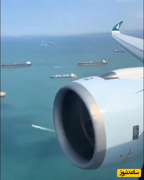 (ویدئو) نبض انرژی جهان در دستان ایران؛ نمای دیدنی از ترافیک سنگین کشتی‌ها در تنگه هرمز که هر ایرانی وطن‌پرستی را به وجد می‌آورد