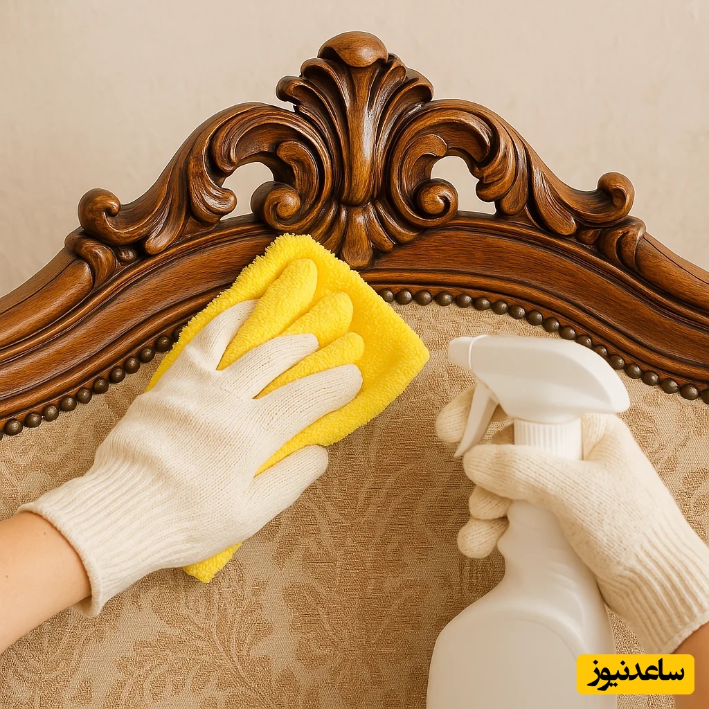 خانه‌تکانی عید نوروز؛ ترفندهای طلایی پاک کردن لکه‌های سرسخت مبل در چند دقیقه + ویدئو