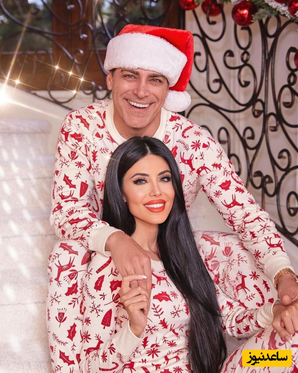 مانی خوشبین و همسرش