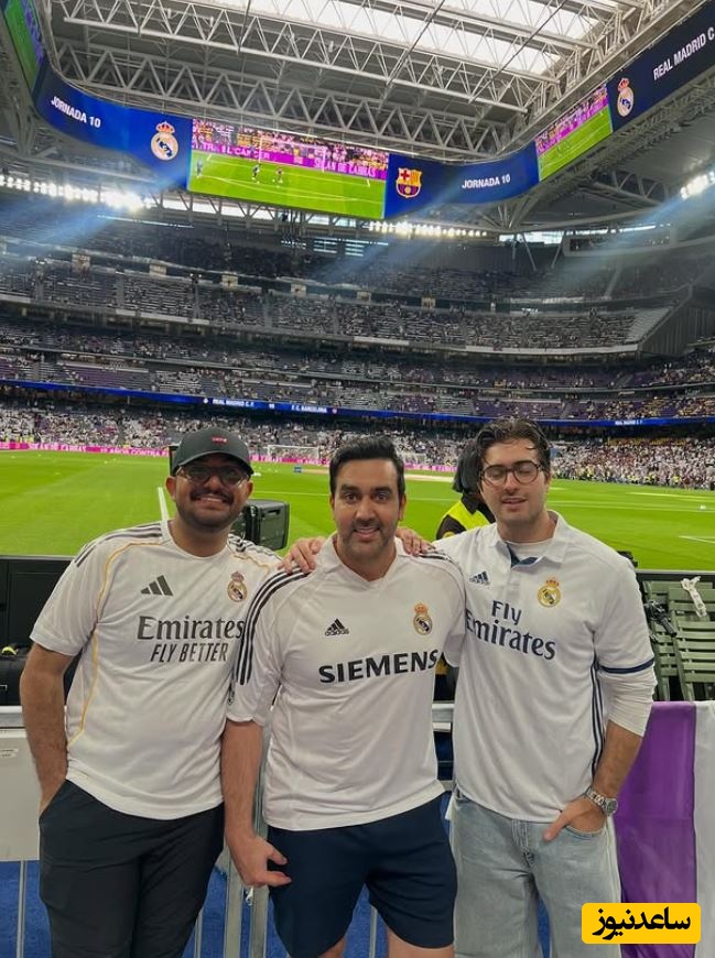 پوریا پورسرخ تنها ایرانی خوش شانسی که ال کلاسیکو رو در ورزشگاه زنده تماشا کرد: داداش جات خالی بود از طرف من پژمان رو ببوس+فیلم
