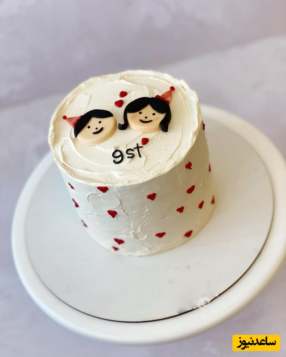 کیک ویژه ولنتاین