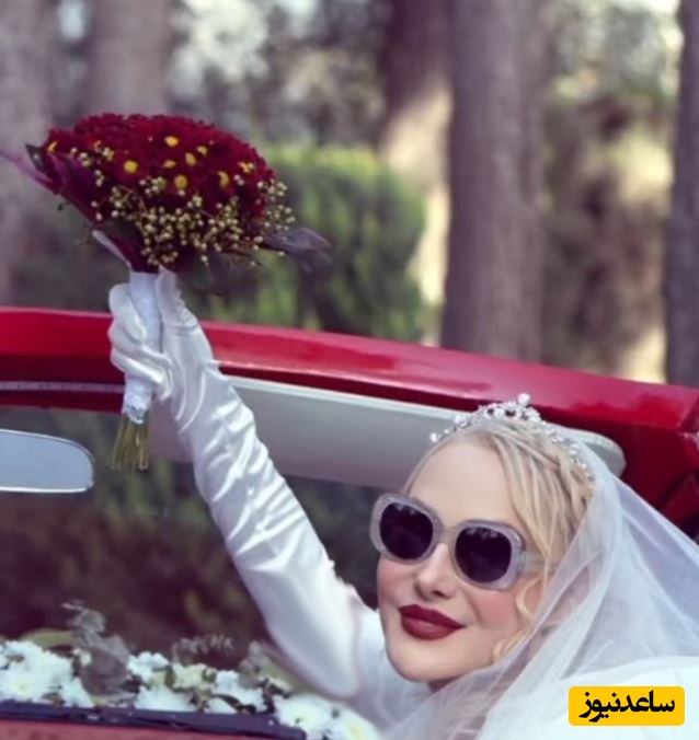 نگاهی به چیدمان خاص سفره عقد آرام جعفری و بابک انصاری به سبک پرنسس های دیزنی/ مبارکا باشه