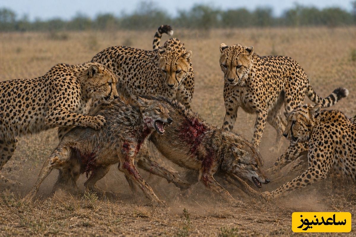 (ویدئو) ویژه علاقه‌مندان به مستند حیات وحش / راز بقا: ارتش تک نفره شغال در برابر هیبت یوزپلنگ‌ها