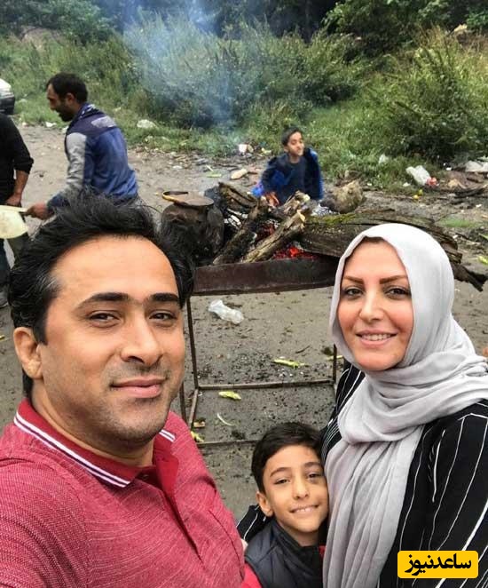 المیرا شریفی مقدم و همسرش