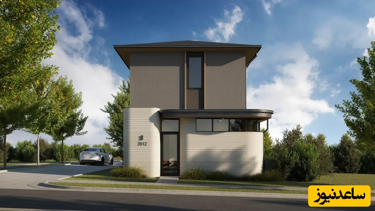 این خونه میتونه تا 300 سال عمر کنه و ظرف چند روز میتونی به آن نقل مکان کنی/ کارگر بناها دنبال شغل دیگه باشید😂 +ویدیو