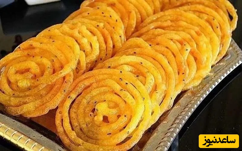 طرز تهیه زولبیای خوشمزه و ترد در خانه با نشاسته گل، مخصوص ماه رمضان+ ویدیو