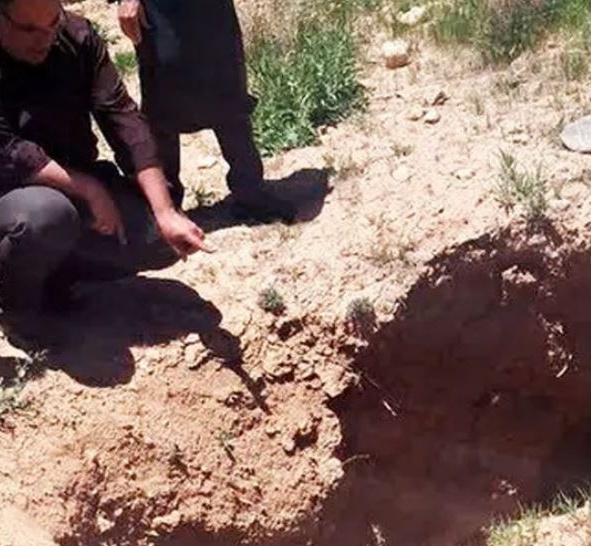 کشف مجموعه گور مقبره اشکانی ـ ساسانی در اصفهان