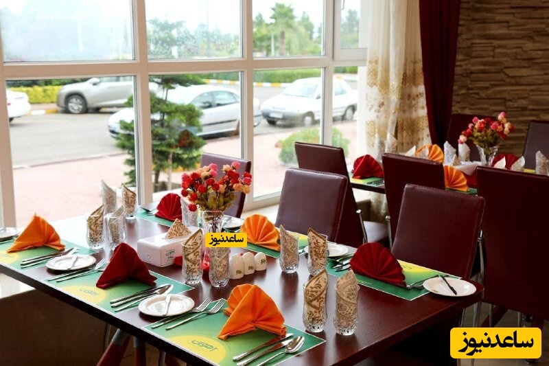 رستوران هتل آهوان چابکسر