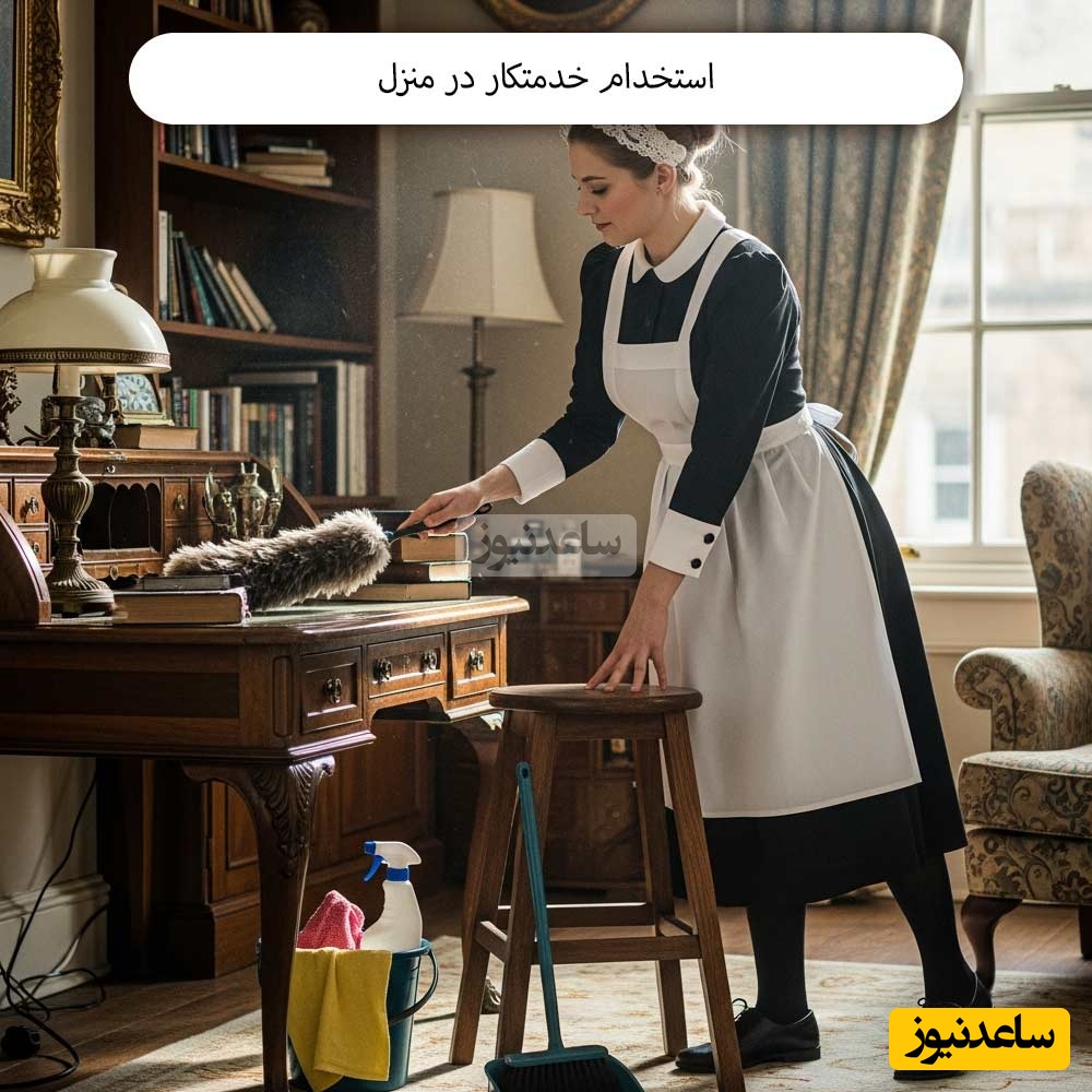استخدام خدمتکار در منزل