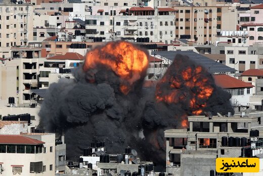 (عکس) بمباران شیراز توسط اسرائیل در شبکه خبر صداوسیمای ایران!
