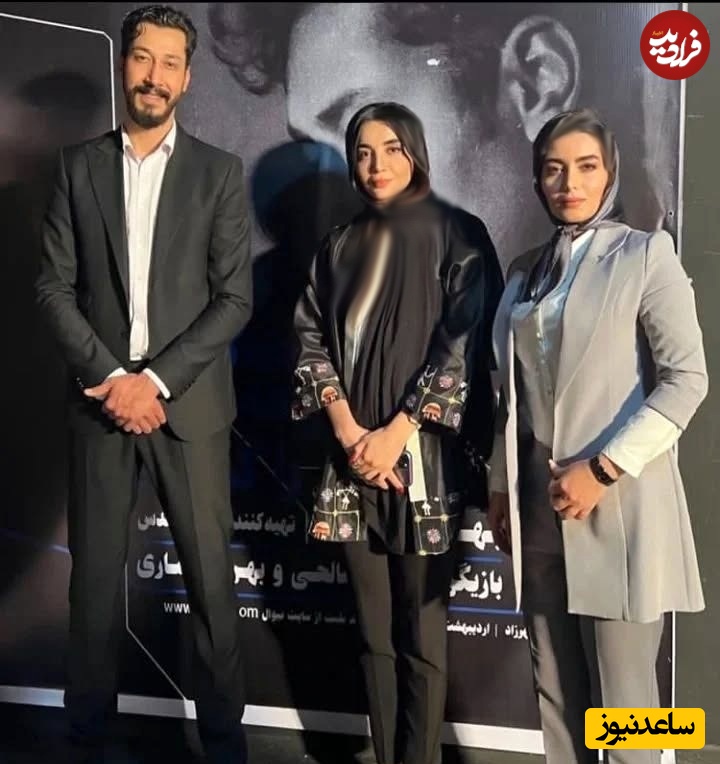  بازیگران سریال نون خ در کنار بهرام افشاری