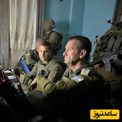 (عکس) سرتیپ ارتش اسرائیل یه لنگه پا از غزه به خانه بازگشت!