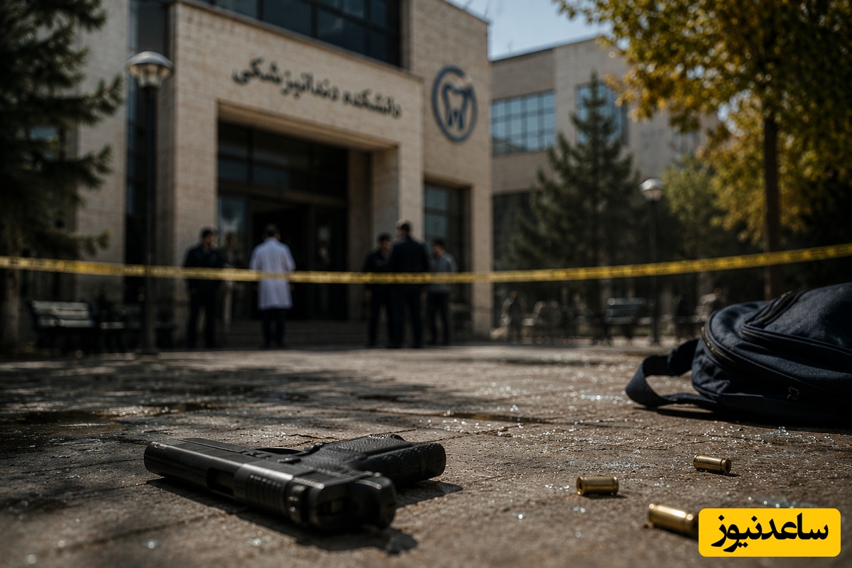 پشت‌پرده حادثه مرگبار تیراندازی در دانشگاه علوم پزشکی قزوین/ یک دانشجو همسرش را کشت و بعد...