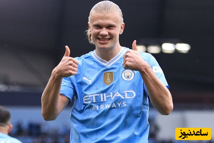 عضلات شگفت‌انگیز هالند در تمرین منچسترسیتی