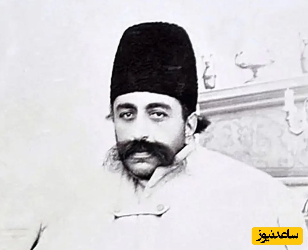 منظرۀ برفی کاخ گلستان در دوران حکومت مظفرالدین شاه