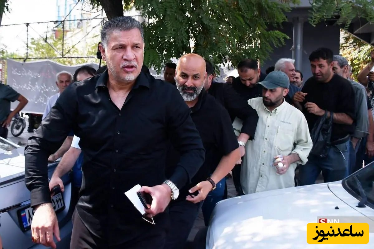 حضور دسته جمعی ورزشکاران و اهالی فوتبال در مراسم ختم داییِ علی دایی در اردبیل/ رخت عزای شهریار فوتبال ایران در مقام اقوام درجه یک+عکس