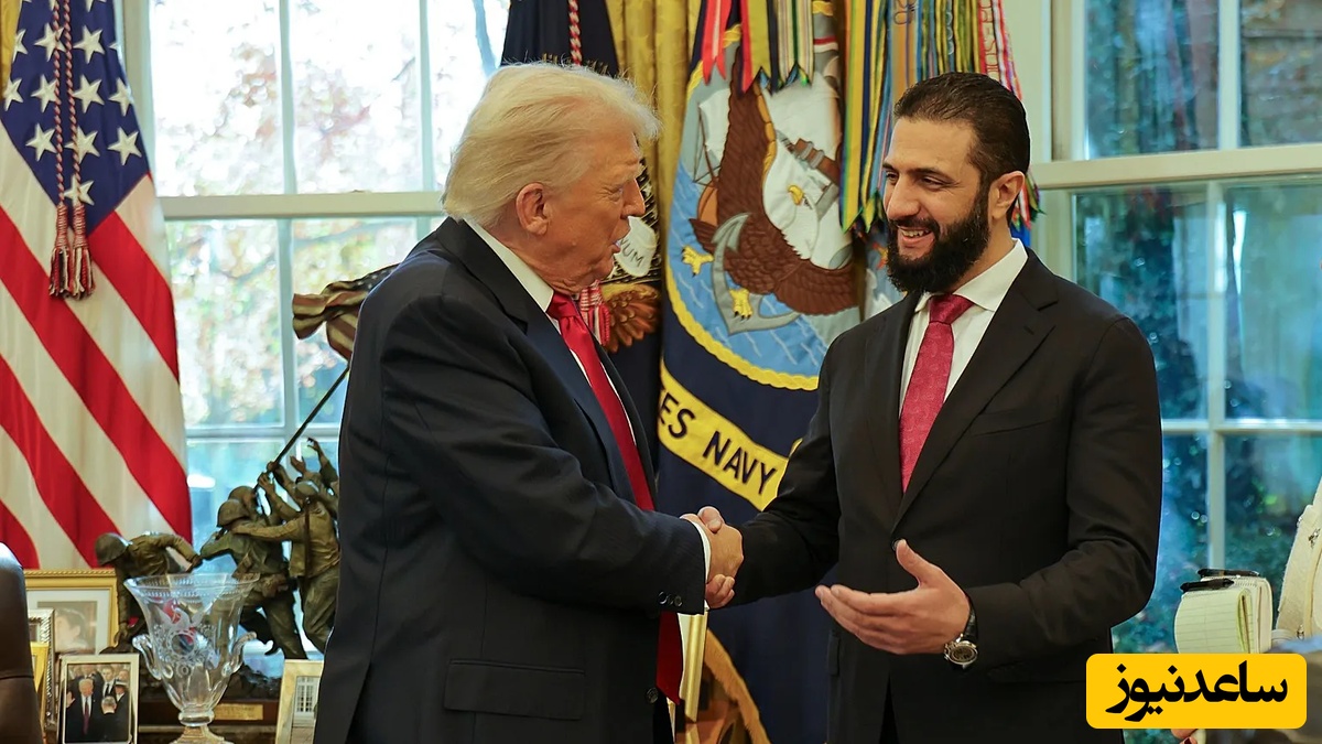 جولانی احمق از کادوی ترامپ ذوق زده شده و نمیدونه چیکار کنه ! جولانی ندید بدید تیتر شبکه های آمریکا شد/ آبرو برای سوریه نگذاشته...