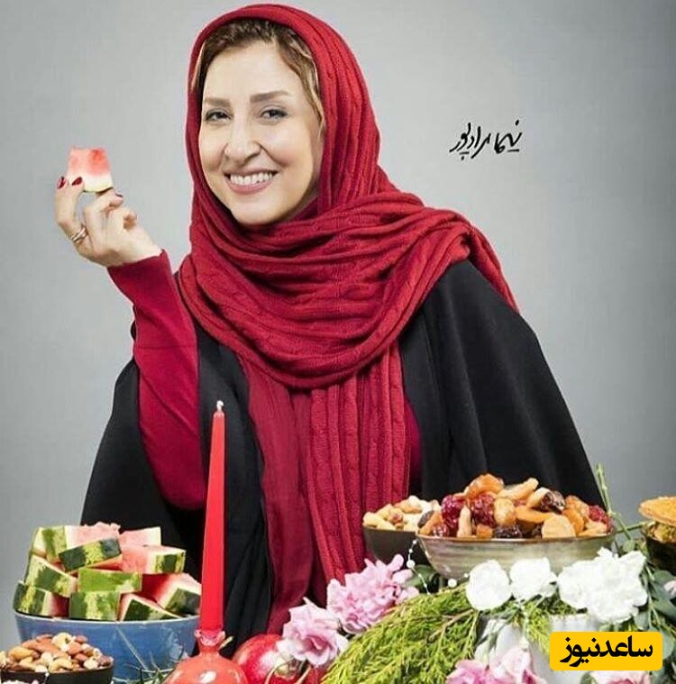 نگاهی به سبک و سلیقه اعیانی مرجانه گلچین برای چیدمان میز باشکوه یلدایی با انار دون شده، پشمک و شمعدان های کریستالی/حتی یلدا هم با سرد بودنش به صبح می‌رسد تو غصه‌ی کدام شب را می‌خوری؟