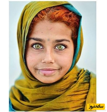 دختر با چشمان زیبا