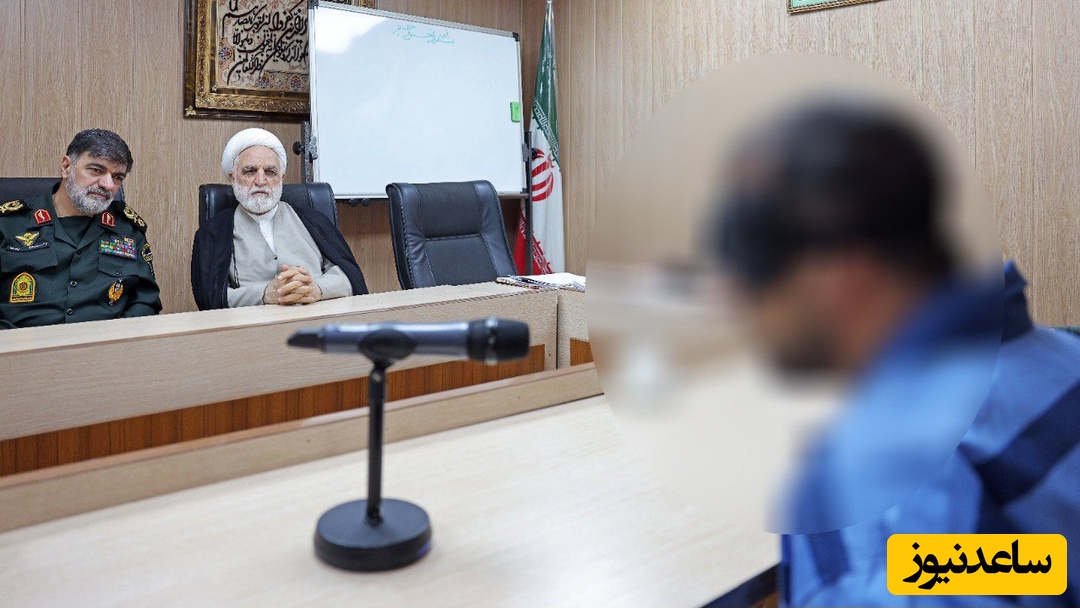 ویدیویی از اعترافات یک جاسوس اسرائیلی نزد رئیس قوه قضائیه/ روی پشت بام می‌رفتم و ...