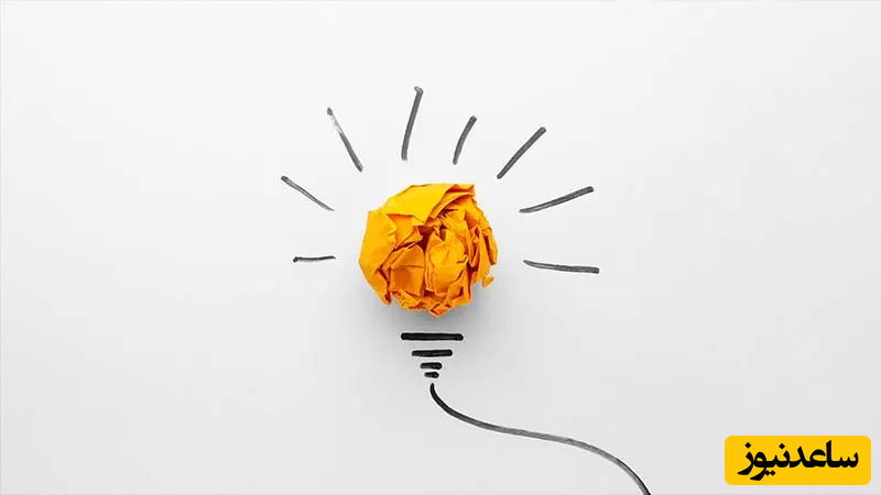 ساخت شکل چراغ با کاغذ